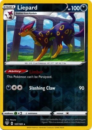 Liepard - 107/189 - Reverse