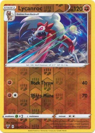 Lycanroc - 095/185 - Reverse