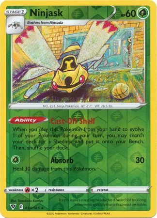 Ninjask - 014/185 - Reverse
