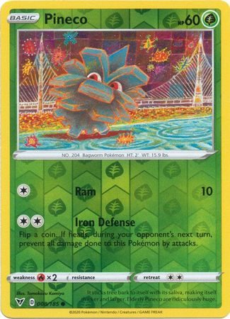 Pineco - 008/185 - Reverse