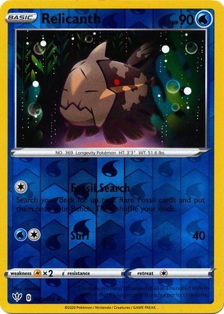 Relicanth – 040/189 – Reverse