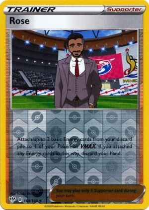 Rose - 168/189 - Reverse