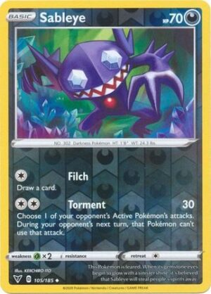 Sableye - 105/185 - Reverse
