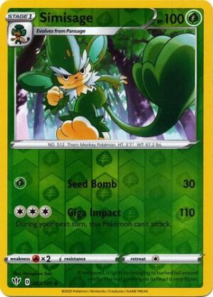 Simisage - 007/189 - Reverse