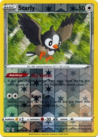 Starly – 145/189 – Reverse
