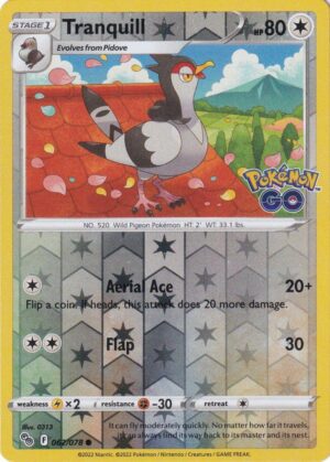 Tranquill - 62/078 - Reverse