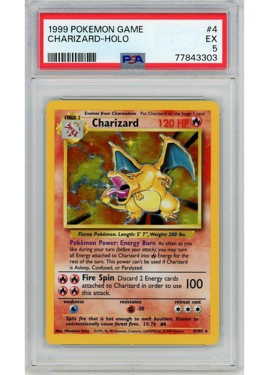 Charizard 4/102 PSA 5