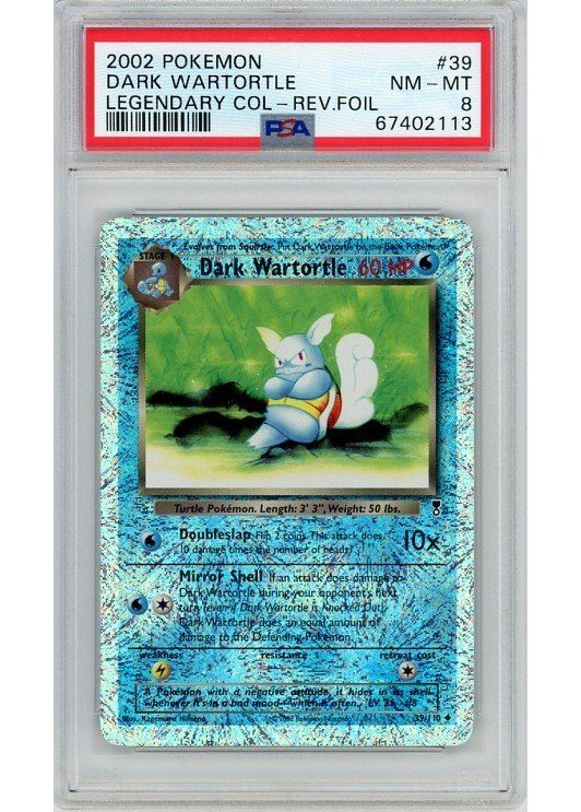 Dark Wortorttle 39/110 PSA 8