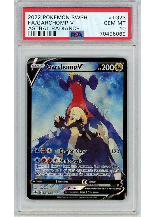Garchomp V TG23/TG30 PSA 10