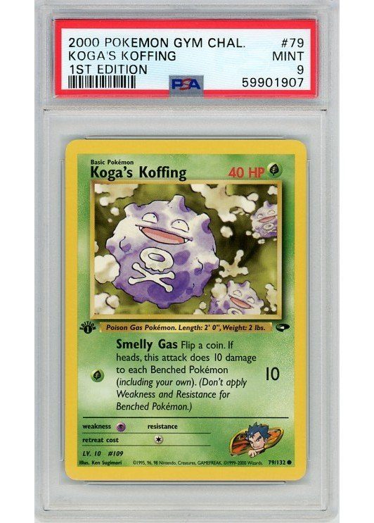 Koga's Koffing 79/132 PSA 9
