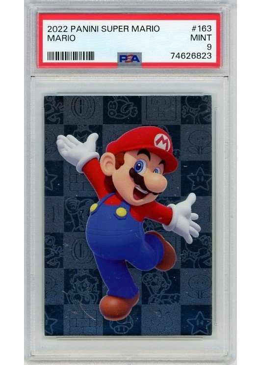 Mario (Panini Super Mario) 163 PSA 9