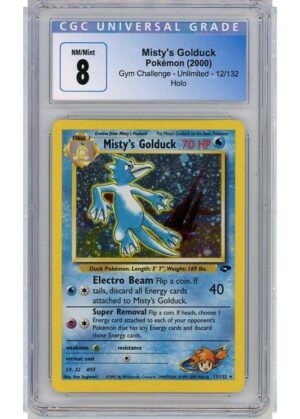 Misty's Golduck 12/132 CGC 8