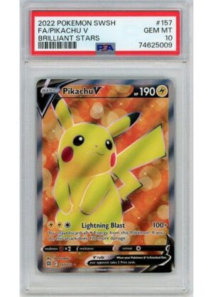 Pikachu V 157/172 PSA 10