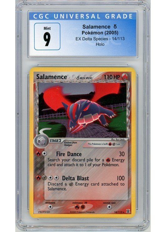 Salamence &delta; 14/113 CGC 9