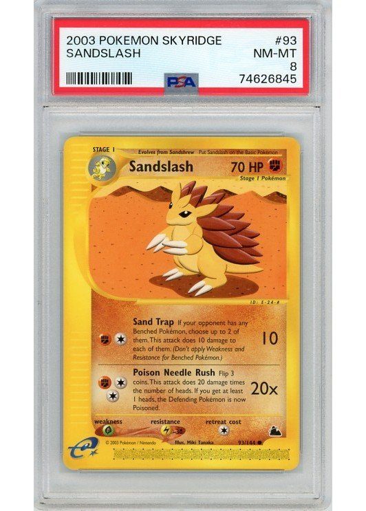 Sandslash 93/144 PSA 8
