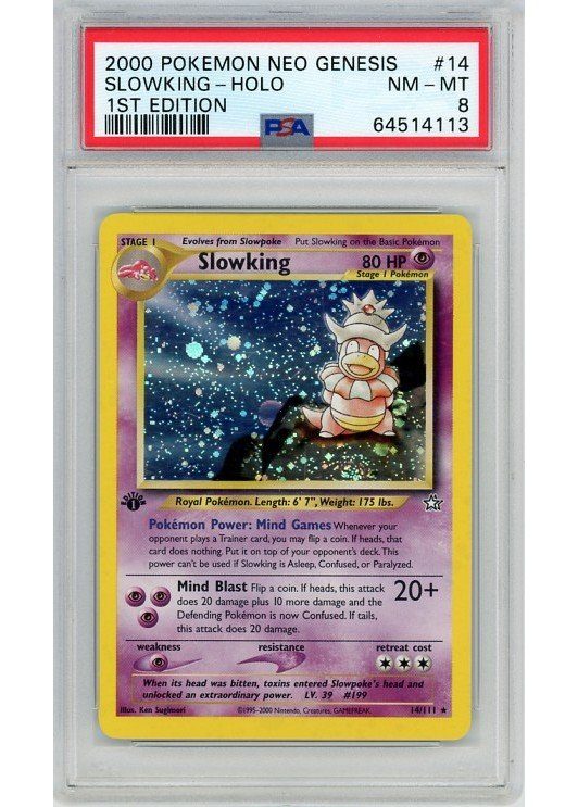 Raikou PSA 8 - Gradede pokemon kort på Pokemons.dk