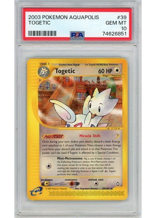 Togetic 39/147 PSA 10