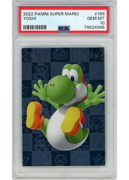 Yoshi (Panini Super Mario) 169 PSA 10