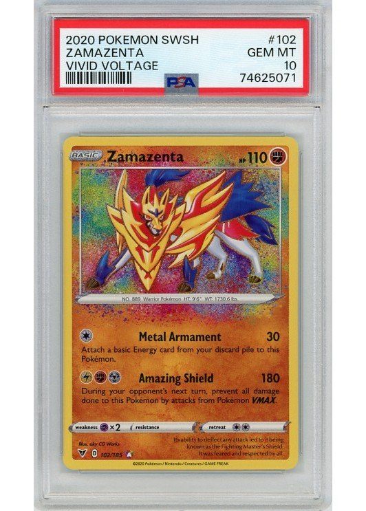 Zamazenta – 102/185 – PSA 10