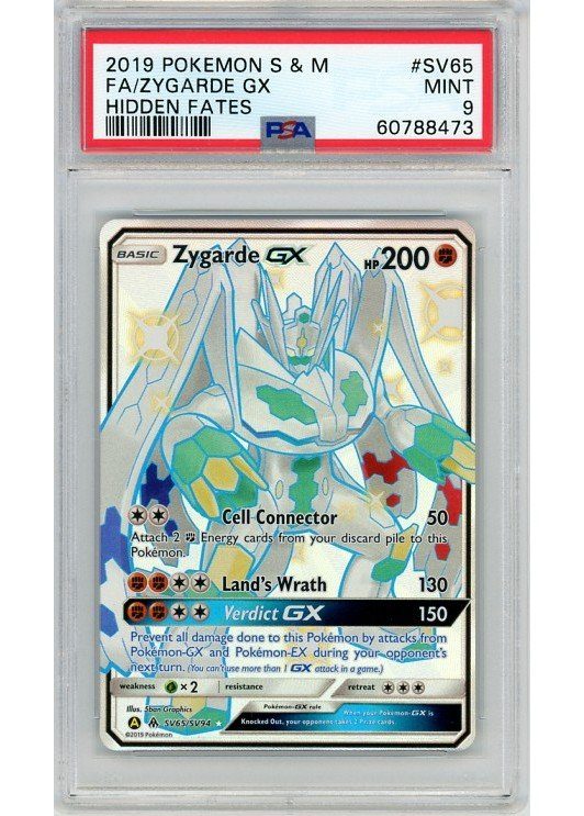 Zygarde GX – SV65/SV94 – PSA 9