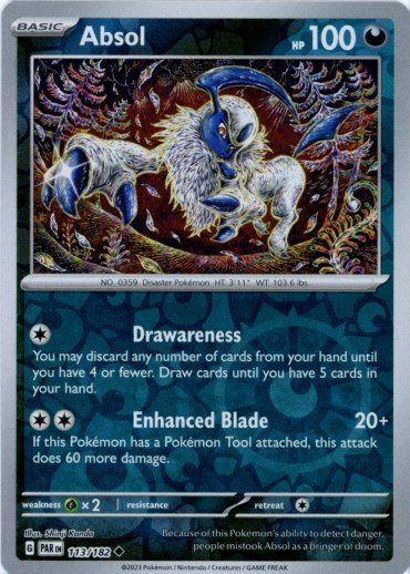 Absol – 113/182 – Reverse