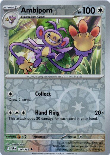Ambipom – 146/182 – Reverse