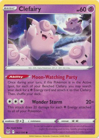 Clefairy - 62/196