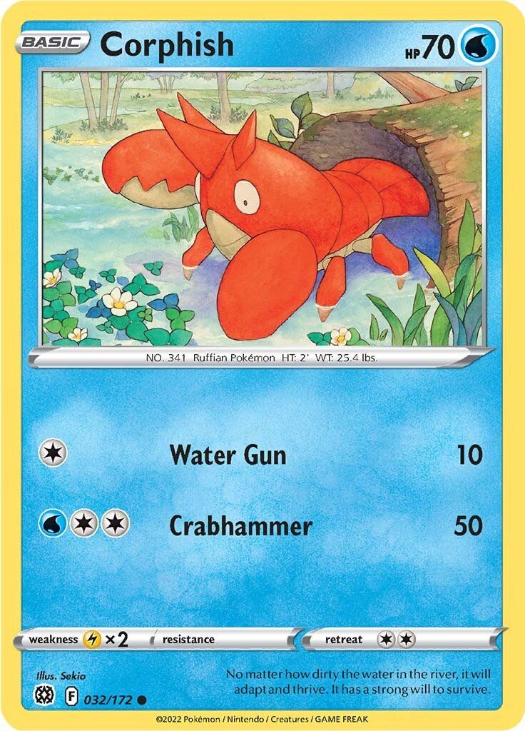 Corphish - 32/172