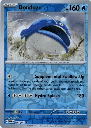 Dondozo - 055/182 - Reverse