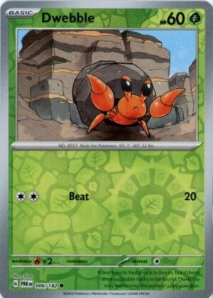 Dwebble - 006/182 - Reverse