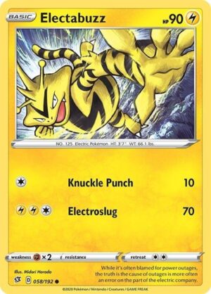 Electabuzz - 058/192