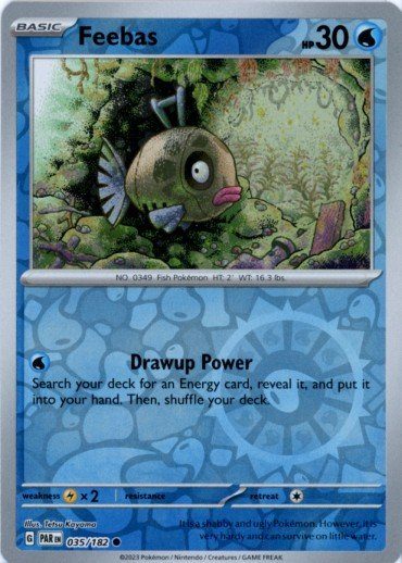 Feebas – 035/182 – Reverse