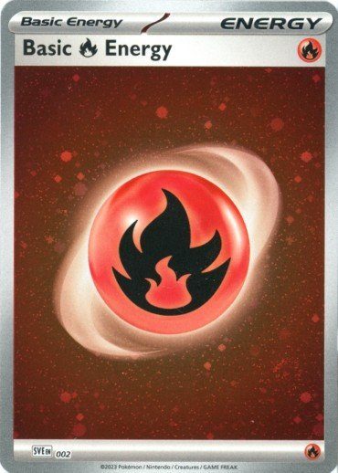 Fire Energy 2023 - Cosmos Holo - Pokemon
