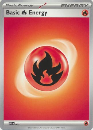 Fire Energy 2023 - Pokemon