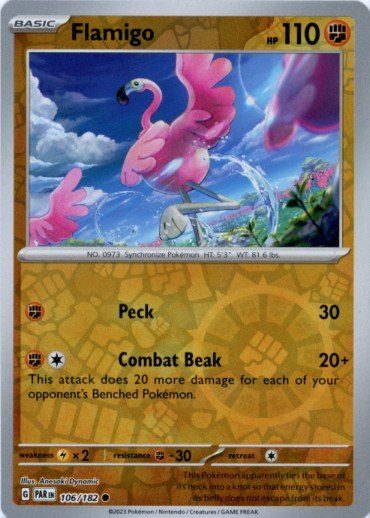 Flamigo – 106/182 – Reverse