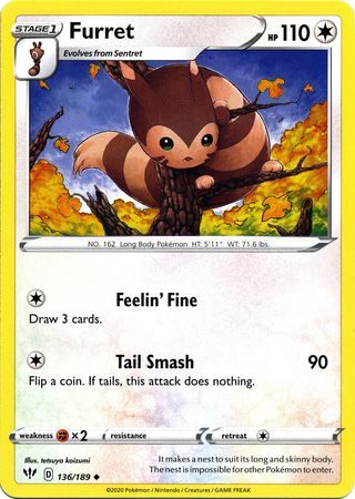 Furret - 136/189
