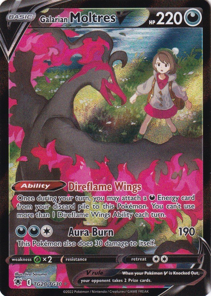 Galarian Moltres V - TG20/TG30