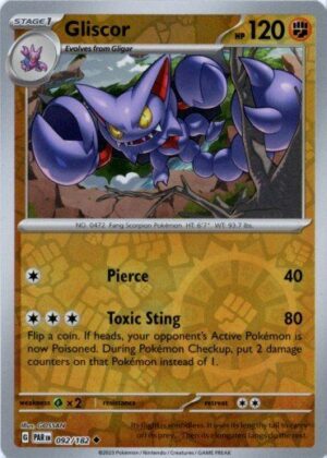 Gliscor - 092/182 - Reverse