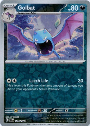 Golbat – 111/182 – Reverse