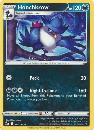 Honchkrow - 115/196