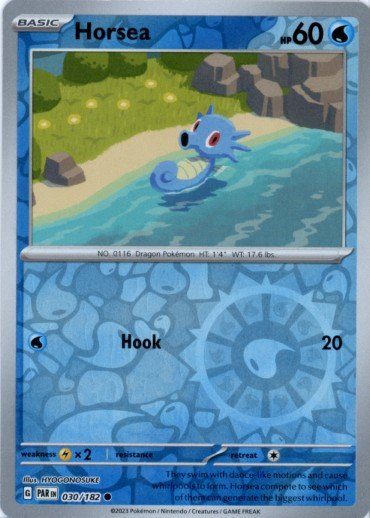 Horsea - 030/182 - Reverse