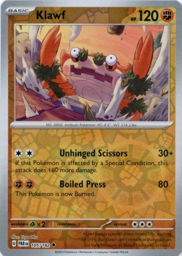 Klawf – 105/182 – Reverse