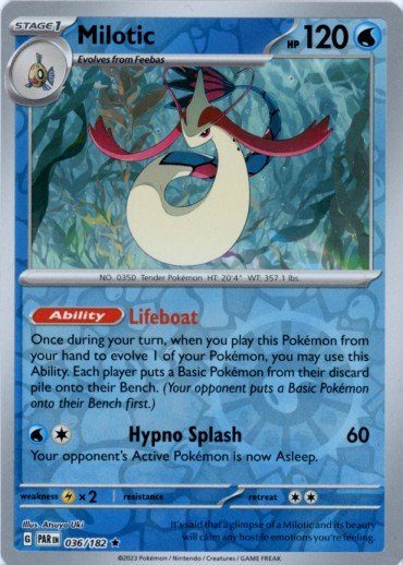 Milotic – 036/182 – Reverse