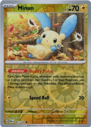 Minun - 061/182 - Reverse