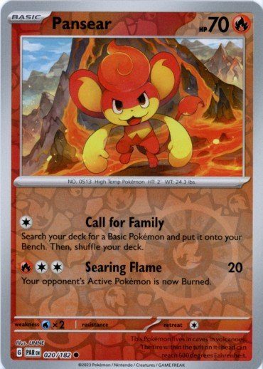 Pansear – 020/182 – Reverse