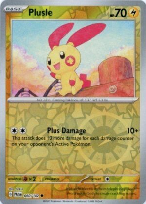 Plusle - 060/182 - Reverse