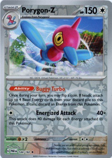 Porygon-Z – 144/182 – Reverse
