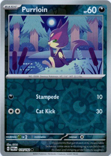 Purrloin - 114/182 - Reverse