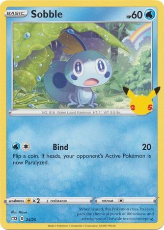 Sobble – 24/25 (Non Holo) – 25 års jubilæum – McDonald’s Promo
