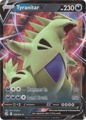 Tyranitar V - 158/264